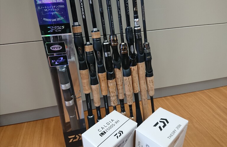 釣具のAZUMAN　バスロッドまとめて入荷！